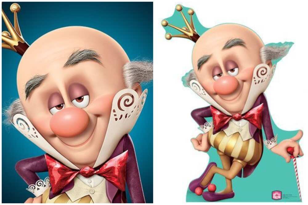 bald cartoon characters