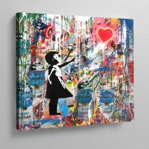 Graffiti Wall Art: The Bold Intersection of Street Culture and Luxury Interiors