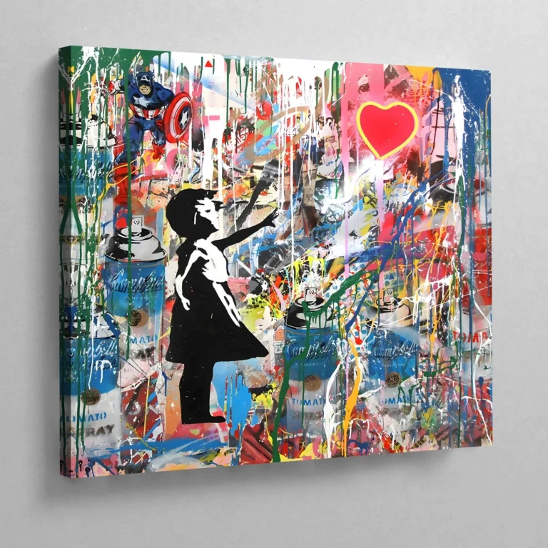 Graffiti Wall Art: The Bold Intersection of Street Culture and Luxury Interiors